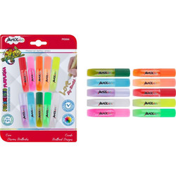 ARTIXKIDS σετ χρωματιστές κόλλες με glitter PE894, 10τμχ
