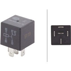 Hella Ρελέ, Ρεύμα Λειτουργίας - 4RA 933 791-161