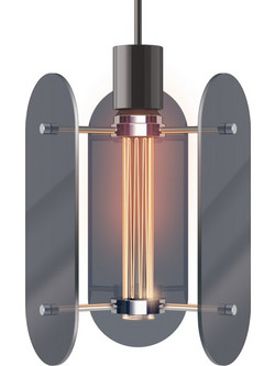 Xanlite λαμπτήρας διακοσμητικός led vintage οβαλ E27 1800K 4W 180LM