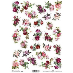 Ριζόχαρτο roses 21x29εκ. (ITD-R1338)