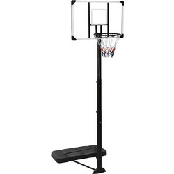 vidaXL Μπασκέτα με Βάση και Ρυθμιζόμενο Ύψος 256-361cm 93650