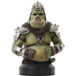 Gentle Giant Star Wars The Book Of Boba Fett Gamorrean Guard St. Patrick's Day Bust 15cm