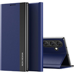 Sleep Case Pro case for Samsung Galaxy A24 4G with flip stand blue