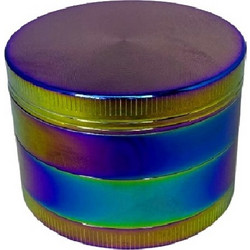 ΤΡΙΦΤΗΣ-GRINDER ΜΕΤΑΛΛΙΚΟΣ 40 Χ 55mm 3 ΘΕΣΕΩΝ ΠΟΛΥΧΡΩΜΟΣ