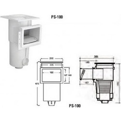 Πρόσωπο σκίμμερ για ps100-lps100