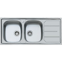 Foster 1000 Ένθετος Νεροχύτης Inox Σατινέ 116x50cm