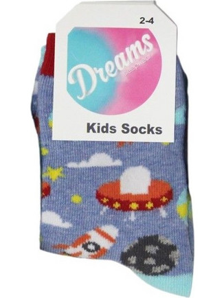 Dreams Baby Καλτσάκια Πύραυλοι Σιελ (2396003-2/4)