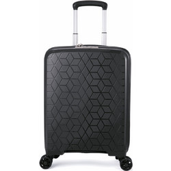 Verage Diamond GM18106W Βαλίτσα Καμπίνας 53x38x25cm με 4 Ρόδες Μαύρη