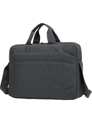 Celly Messenger Τσάντα Laptop Ώμου 16" Grey