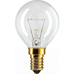 Λάμπα Philips Σφαιρική Διάφανη 220V/E14/40W