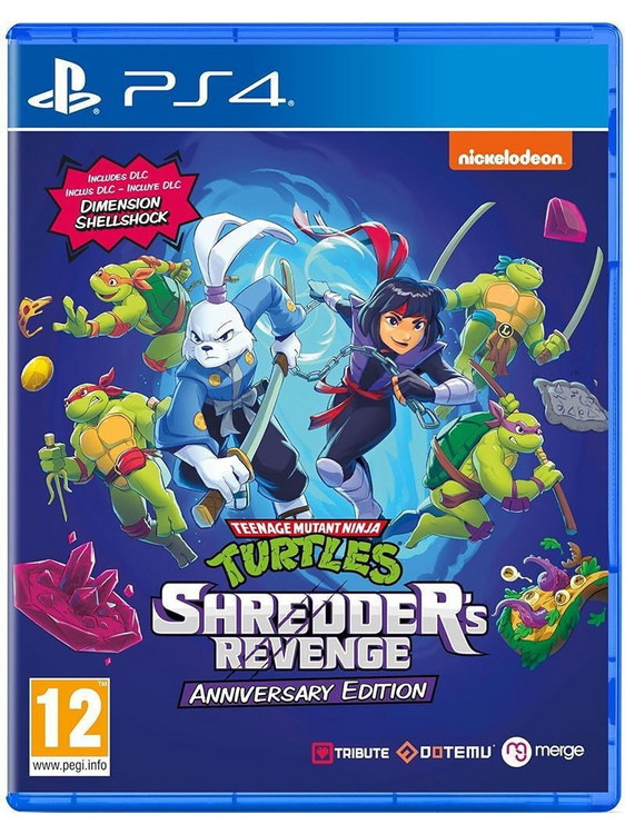 Teenage Mutant Ninja Turtles Shredder's Revenge Anniversary Edition PS4