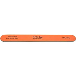 Folia Λίμα F-142 Nail File Orange Straight 100-180