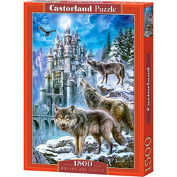 Puzzle Castorland Wolves & Castle 1500 Κομμάτια
