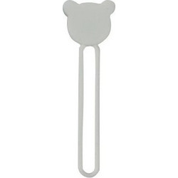 Silicone cable reel - white