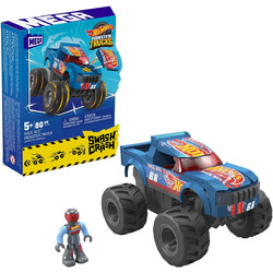 Mega(TM) Hot Wheels(R) Monster Trucks(TM) Smash + Crash(TM) Race Ace(TM) (HMM49)