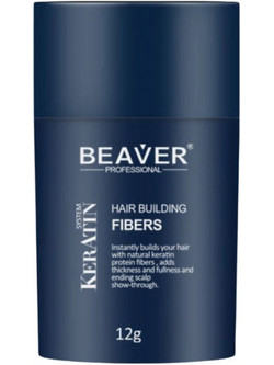 Beaver Building Black Νανοΐνες κατά της Τριχόπτωσης 12gr