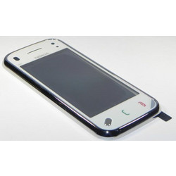 Nokia N97 Mini Touch Screen Οθόνη Αφής + Μπροστά Κάλυμμα - Άσπρο