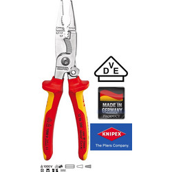 Knipex 13 96 200 1000V VDE Πολυεργαλείο Ηλεκτρολογικών Εγκαταστάσεων