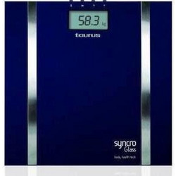 Taurus Ηλεκτρονική Ζυγαριά Syncro Glass Blue