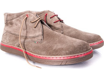 NiceStep Ανδρικά Μποτάκια Suede Μπεζ 534
