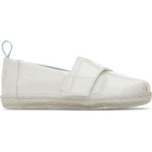 TOMS WHITE CONFETTI COATED GLITTER 10020641 ΕΣΠΑΝΤΡΙΓΙΑ ΛΕΥΚΗ
