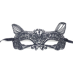 Cat Face Lace Mask
