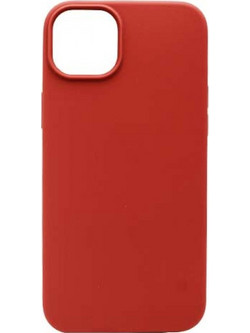 Θήκη Rubber Ενισχυμένης Σιλικόνης για iPhone 15 Plus Κόκκινο