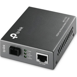 TP-Link MC111CS 10 100Mbps RJ45 to 100Mbps Single-mode SC Fiber WDM bi-direction Converter, Full-duplex