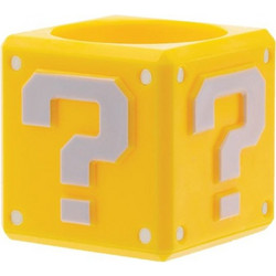 Paladone Super Mario: Question Block Egg Cup Toast Cutter (PP8378NN)