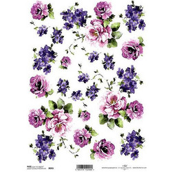 443341 ΡΙΖΟΧΑΡΤΟ FORGET ME NOT 21X29ΕΚ. (ITD-R093) ΠΑΚ