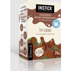 Instick Χυμός Iced Coffee σε σκόνη για 0,5Lit - Συσκευασία 12τμχ x 2,5g