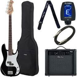 ΜΠΑΣΟ SET Harley Benton PB-20 BK Standard Series Pack (20W) 4χορδο