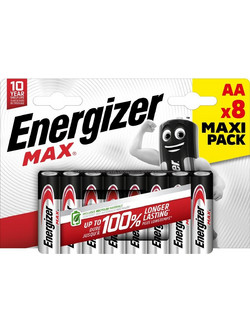 Energizer Max AA 8τμχ