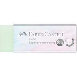 Faber Castell Γόμα - Dust Free, Παστέλ Λαχανί 187392