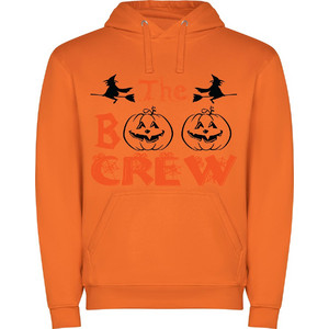 Ghastly Pumpkin Stack Φούτερ με κουκούλα σε χρώμα Πορτοκαλί Small