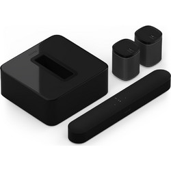 Sonos 5.1 Premium Immersive Set Beam Gen2 + 2xOne SL + SUB Σετ Ηχείων Home Cinema 5.1 με Wi-Fi & Ασύρματα Ηχεία Black