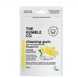 The Humble Co Chewing Gum Lemon Τσίχλα με Γεύση Λεμόνι 19g