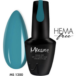 Mixcoco MS-1200 Ημιμόνιμο Βερνίκι Νυχιών 15ml
