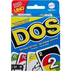 Mattel UNO Dos Second Edition Επιτραπέζιο Παιχνίδι για 7+ Ετών για 2-4 Παίκτες HNN01