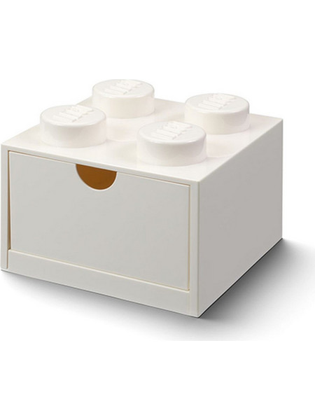 Lego Storage 4-Stud Brick Drawer White για 3+ Ετών