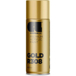 Cosmoslac Σπρέυ Βαφής Gold Effect Μεταλλιζέ 400ml