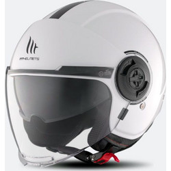 MT Viale SV S A0 Gloss White Κράνος Μηχανής Jet 1050gr