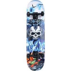 Schildkrot Grinder 31 Inferno Skateboard Blue/White 510681