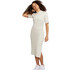 Nike Sportswear Essential Midi Καλοκαιρινό Αθλητικό Φόρεμα Εκρού DV7878-104
