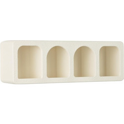 Bizzotto Creamy Ραφιέρα Mdf Λευκή 60x15x20