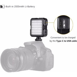 LED Light Φωτογραφικής Κάμερας Puluz 6500K με Φωτεινότητα 860lm - PU529B