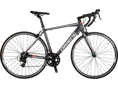 Orient Bikes Intro 1.0 Race Ποδήλατο Δρόμου 28" Αλουμινίου με 14 Ταχύτητες Ανθρακί