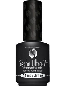 Seche Ultra-V UV Activated Gloss Top Coat Βερνίκι Νυχιών 14ml