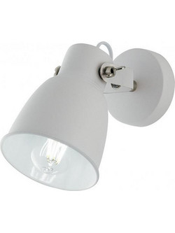 Luce Μονό Σποτ με Ντουί E27 σε Λευκό Χρώμα I-LEGEND-AP1 BCO 8031414862887