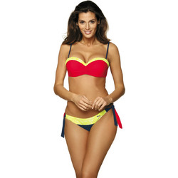 Marko Bikini Set Strapless με Ενίσχυση Πολύχρωμο M-491-114136